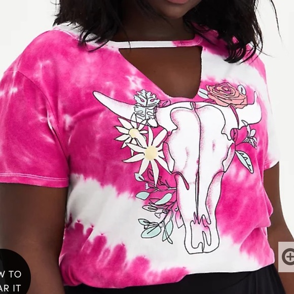 Pink Torrid Tee - Picture 2 of 5